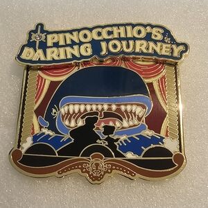Disneyland Resort 2003 Pinocchio's Daring Journey Pin - Limited Edition of 1500